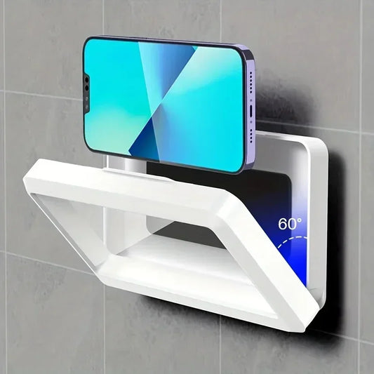 Scroll & Splash Shower Phone Holder